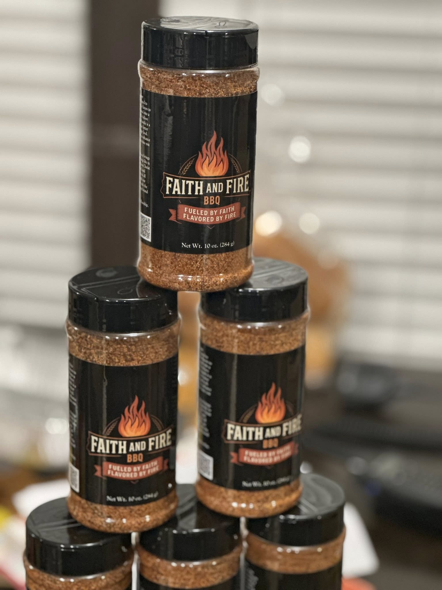 Sliced brisket with bark